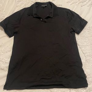 Black super soft Emporio Armani polo